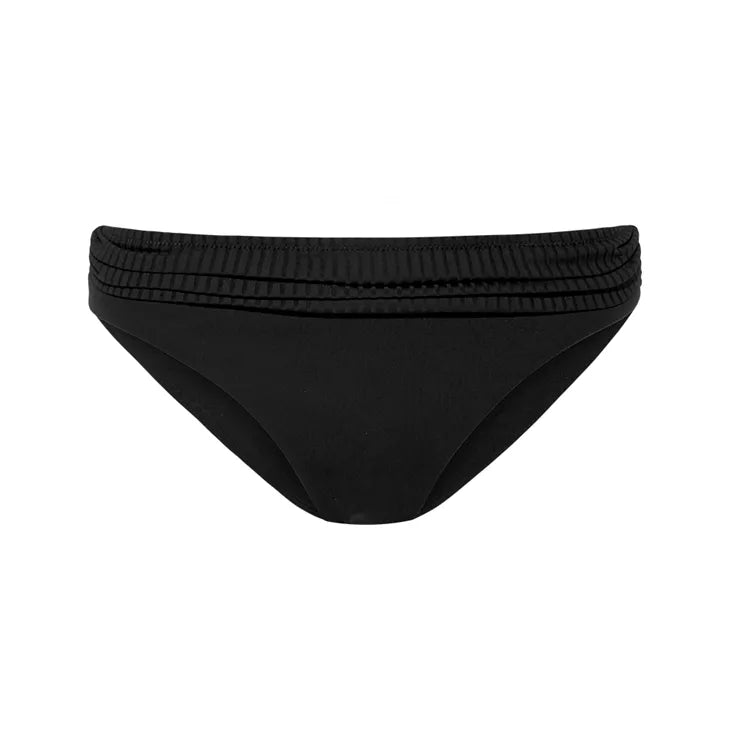 Cyell High Bikini Brief in Black or Scarlet