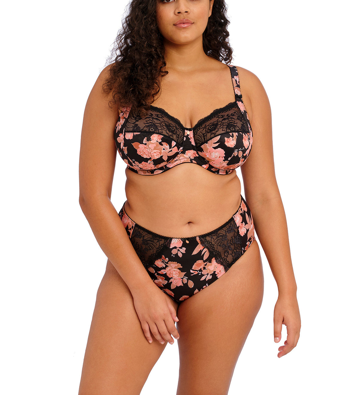 Elomi Morgan Printed Stretch Banded Bra Current Colours