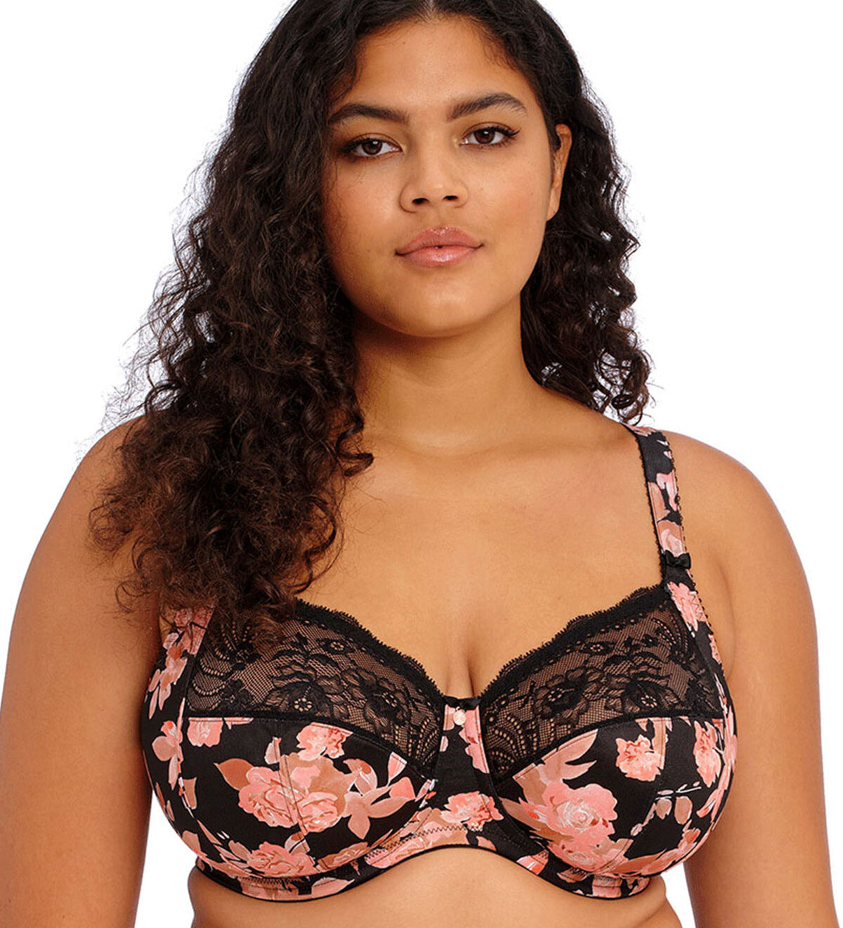 Elomi Morgan Printed Stretch Banded Bra Current Colours