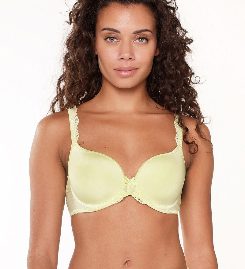 Lingadore Daily Lace Bra - Fashion Colours 1 - Antique Rose, Dark Slade, Deep Lake, Illusion Blue, Pink Lavender & Sunny Lime