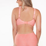 Lingadore Daily Lace Full Cup Bra - 2024 Fashion Colours Coral, Pink Lavender, Sunny Lime & Raspberry