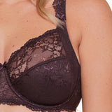 Lingadore Daily Lace Full Cup Bra - Autumn Colours 2024 Black Pepper