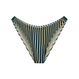 Beachlife Knitted Stripe High Leg Bikini Bottom