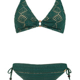 Dolores Cortes Lace Triangle Bikini