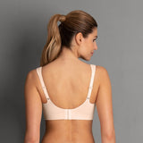 Anita Active Sports Bra in Green Apple, Peacock, Smart Rose & White