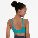 Anita Active Sports Bra in Green Apple, Peacock, Smart Rose & White