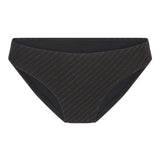 Black Metallic Brief 7201B