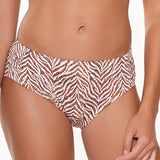 Lingadore Zebra Print Shorty Bikini Brief