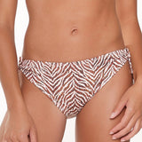 Lingadore Zebra Print Tie Side Bikini Brief