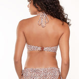 Lingadore Zebra Print Tie Side Bikini Brief