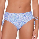 Lingadore Blue Paisley Shorty Bikini Brief