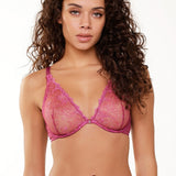 Lingadore Triangle Bra in Raspberry