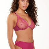 Lingadore Triangle Bra in Raspberry