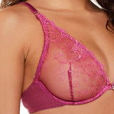 Lingadore Triangle Bra in Raspberry