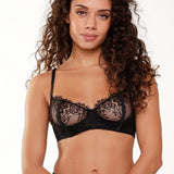 Lingadore Balconet Moon Bra in Black