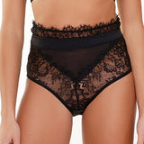 Lingadore High Waist Brief in Black