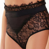 Lingadore High Waist Brief in Black