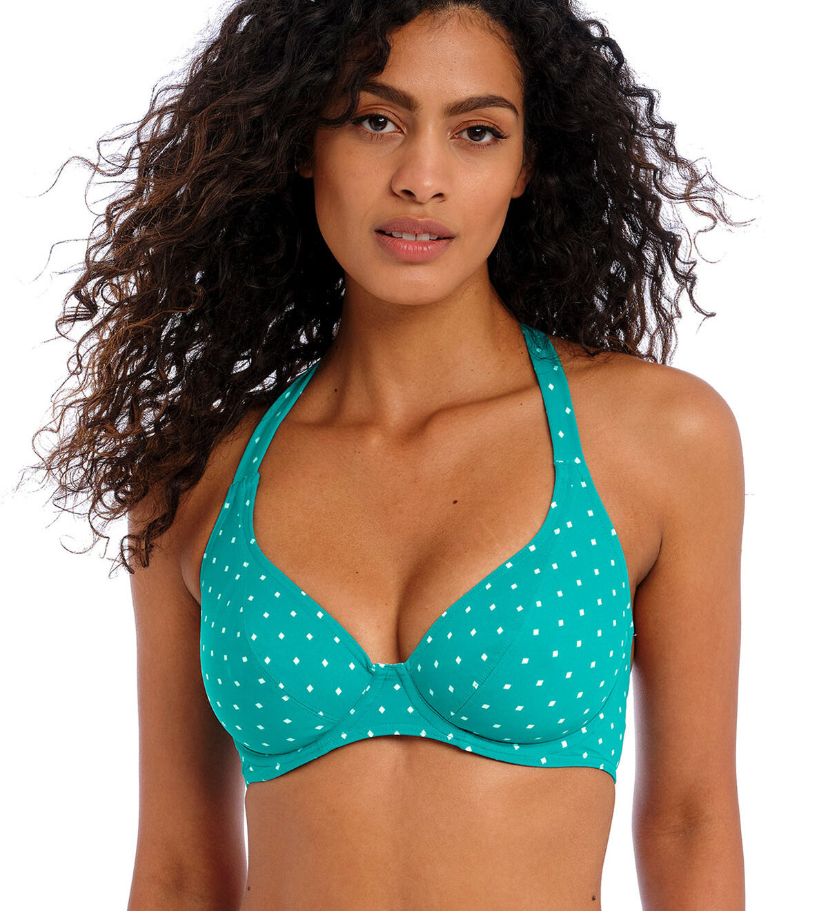 Freya Swimwear Jewel Cove Halterneck Bikini Top