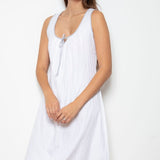 Cottonreal Cotton Lawn Shadow Stripe Nightdress