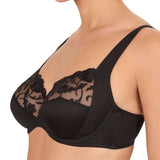 Felina Moments Underwired, Full Cup Bra - Black & Sand