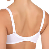 Felina Moments Underwired, Full Cup Bra - Vanilla & White