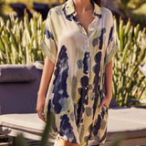 Iconique Elise Sleeve Shirt Dress