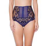 Huit Papillon Thong Back High Waisted Brief