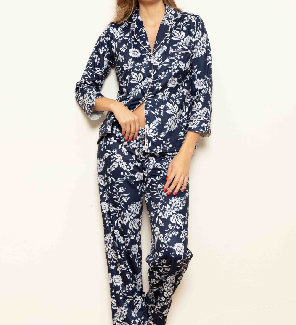 Cottonreal Midnight Fern PJ Set