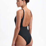 Beachlife Vanilla & Black Square Swimsuit