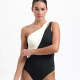 Beachlife Vanilla & Black Swimsuit