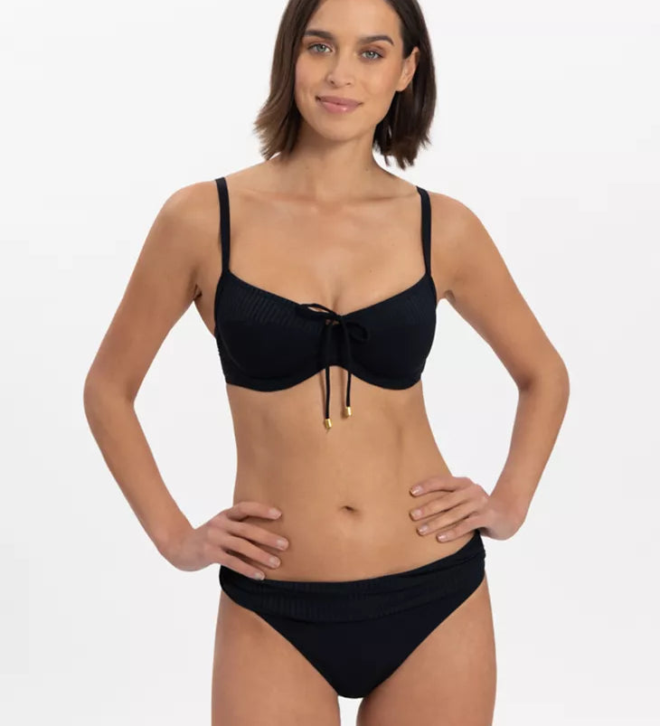 Cyell Wired Bikini Top in Black or Scarlet