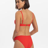 Cyell High Bikini Brief in Black or Scarlet