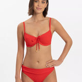 Cyell Wired Bikini Top in Black or Scarlet