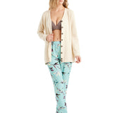 Blackspade Vividly Bright Long Cardigan