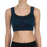 Pure Lime Padded Athletic Sports Bra Dress Blue